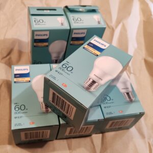 LED izzó, E27, 8W~60W, meleg fehér – PHILIPS