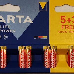 VARTA Longlife Max Power AAA alkáli ceruzaelem 5+3