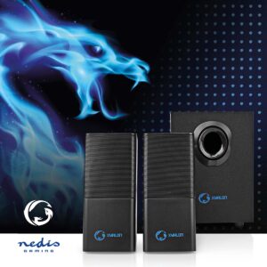 2.1 Gaming hangszóró szett – NEDIS – 30W