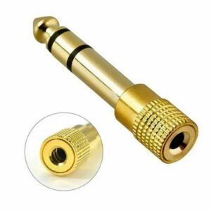 Jack dugó adapter – 6.35mm dugó/3.5mm alj – High quality – M.N.C