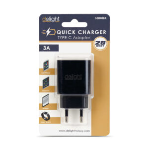 USB-C tápegység – 5V / 3.0A – töltő, telefontöltő – 20W - Delight