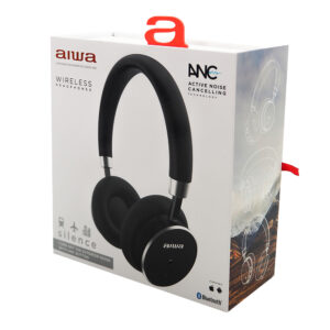 AIWA 800BK TV/vezetékes/Bluetooth fejhallgató - ANC zajszűrővel