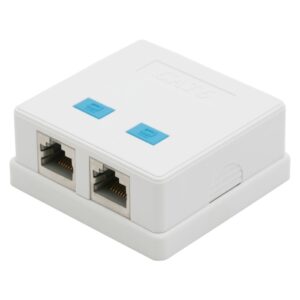 Fali aljzat – dupla, 8P8C FTP Cat.5